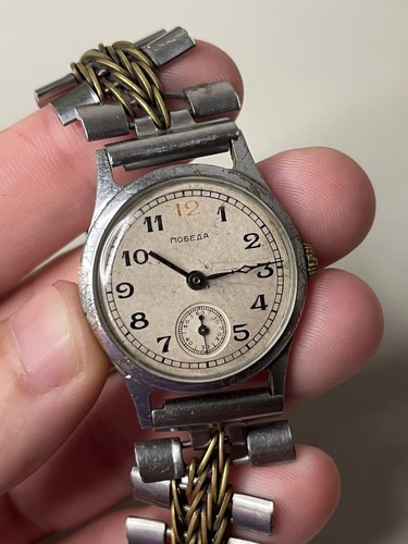 Orologio pobeda 2602 rosso - rosso, 12