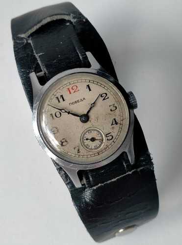 Orologio pobeda 2602 rosso - pobeda,
