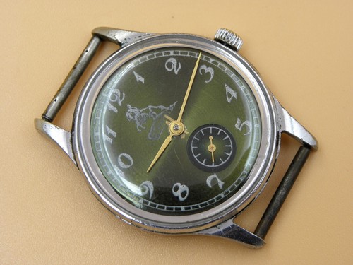 Orologio antico verde - antico,